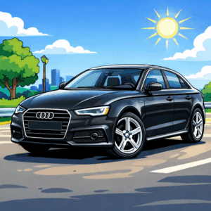 Audi A6 Custom Car Graphics