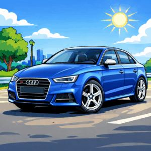 Audi S3 Custom Car Graphics