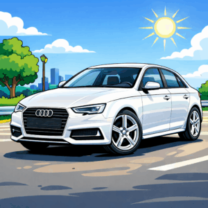 Audi A4 Custom Car Graphics