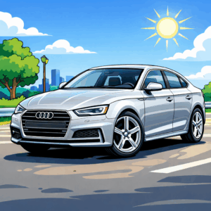 Audi A5 Custom Car Graphics