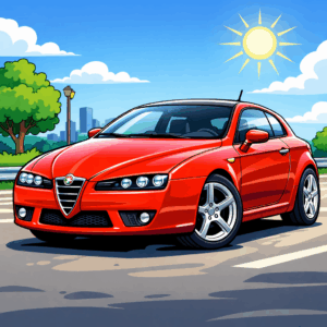 Alfa Romeo Brera Graphics.