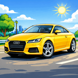Audi TT Custom Car Graphics