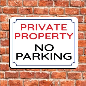 Private Property No Parking