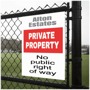 Private Property Signs