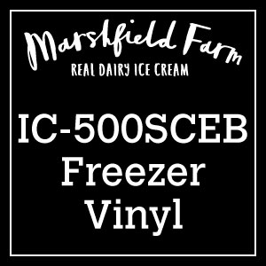 IC-500SCEB Freezer Vinyl