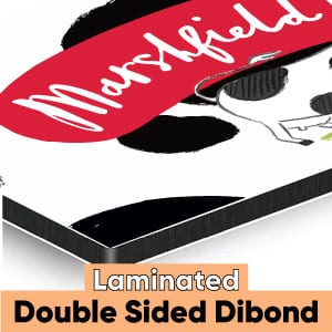 Laminated Marshfield Double Sided Dibond