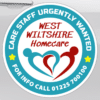magnetic Van signs on a Van showing recruitment message and contact details