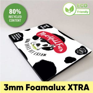 3mm Foamalux XTRA Branding Panels - Custom Size