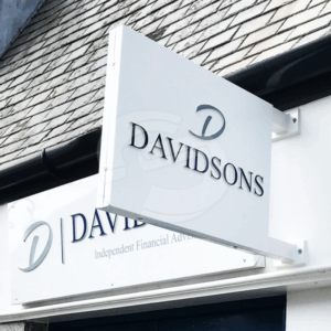 Projecta Pole Projecting Sign