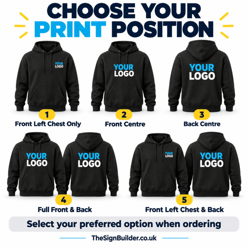 Classic Hoodie Print Position Guide 2