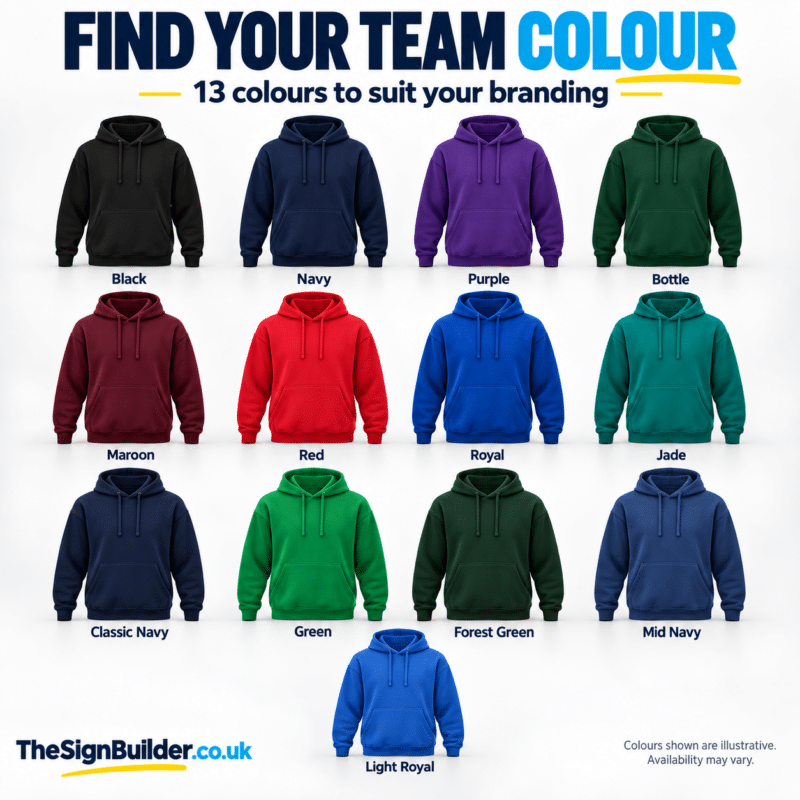 Thirteen colour hoodie collection 3