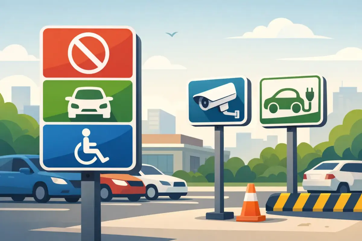 Custom Parking Signs That Do the Job