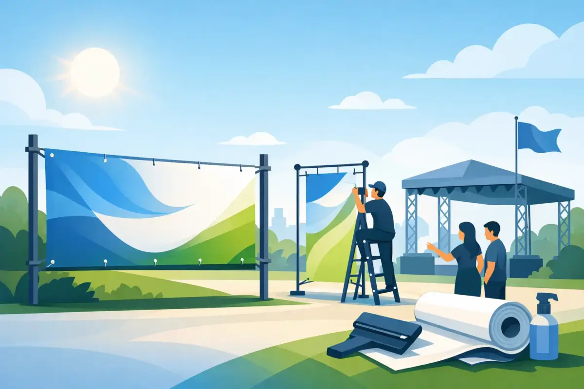 Event Banners Outdoor Printing That Lasts