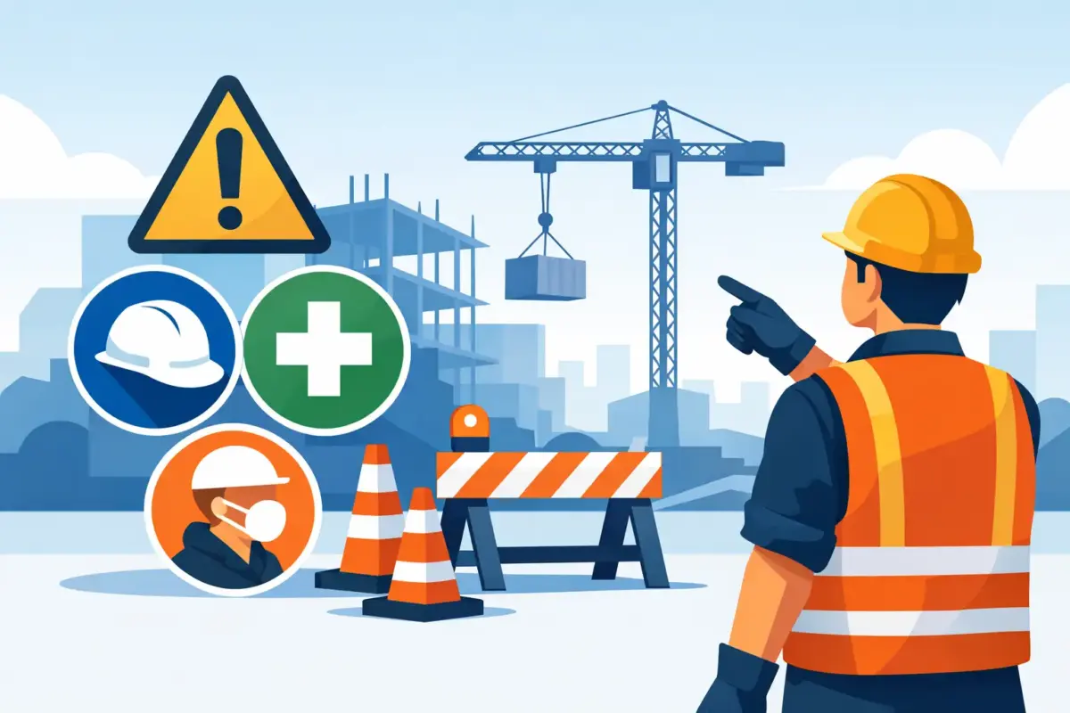 Health and Safety Signage for Construction Sites