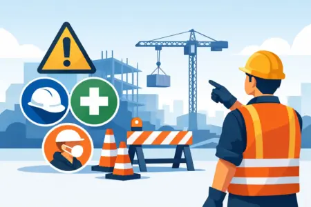 Health and Safety Signage for Construction Sites