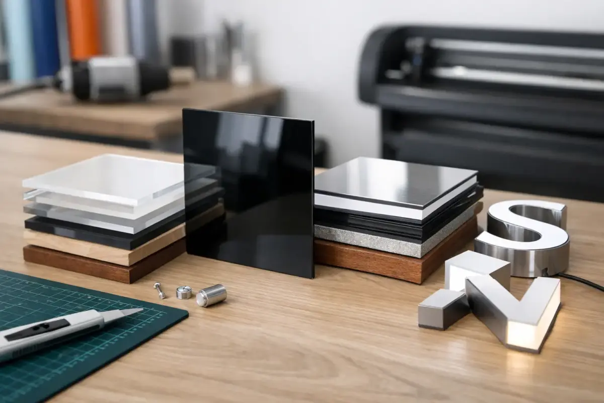 Business Signage Material Guide