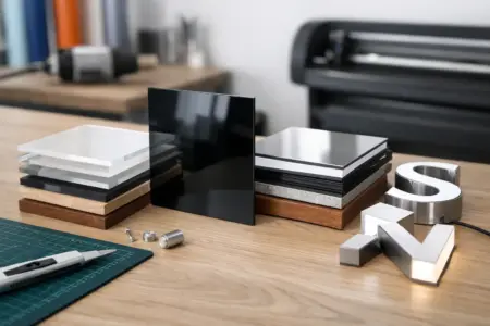 Business Signage Material Guide