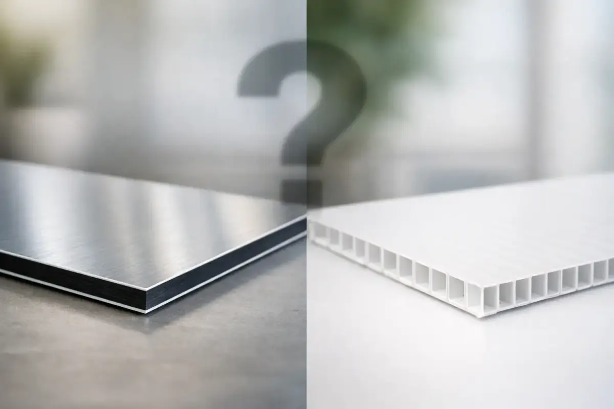 Dibond Signs vs Correx: Which Should You Choose?