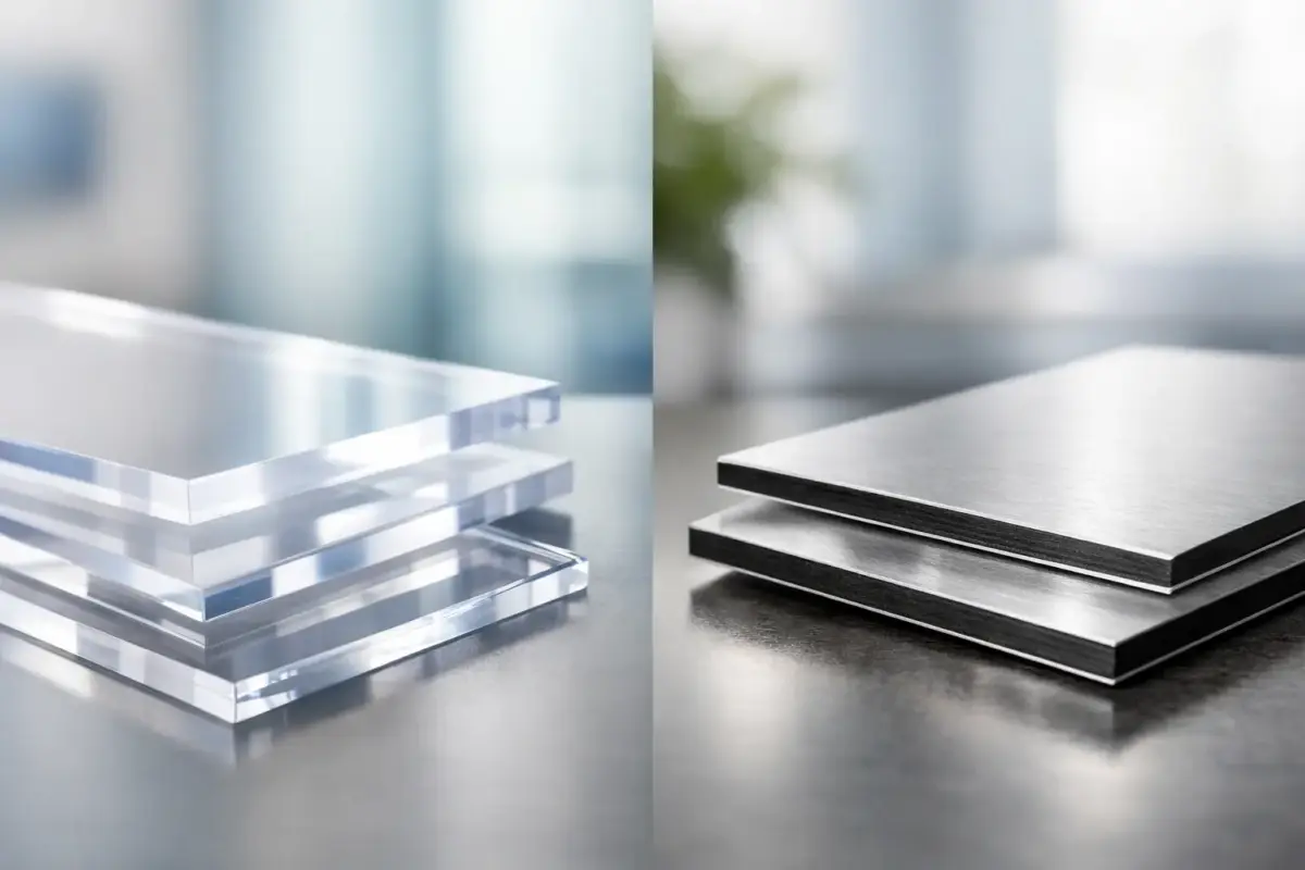 Acrylic Versus Dibond: Which Sign Material?