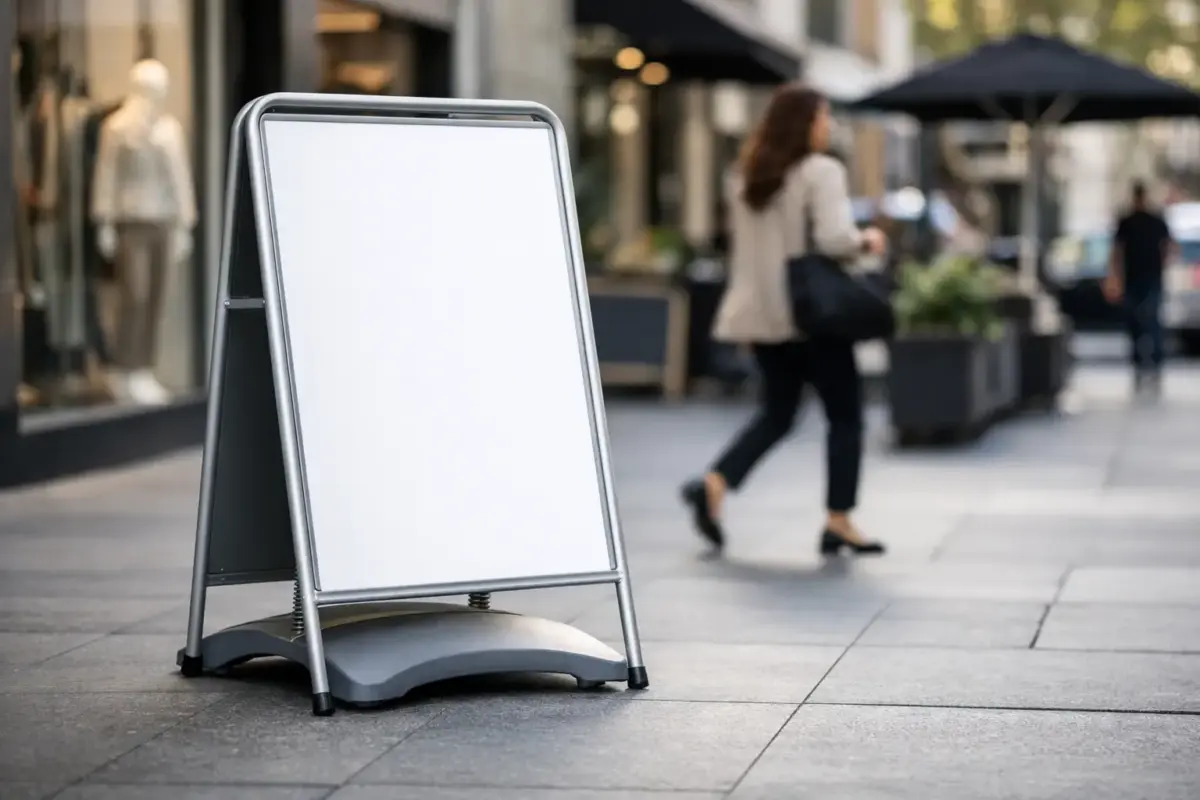 Freestanding Pavement Signs That Get Noticed