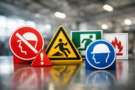 Health and Safety Signage Colours Explained