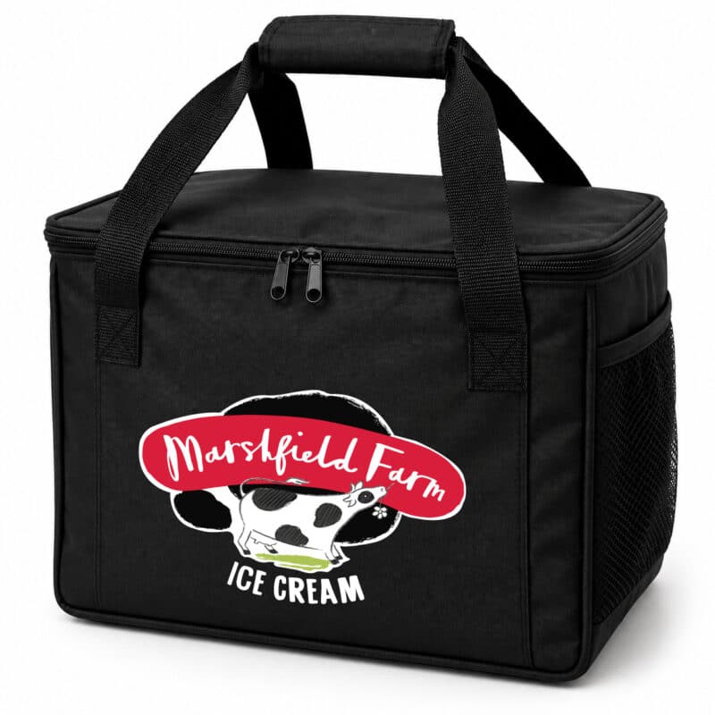 cool bag with branding
