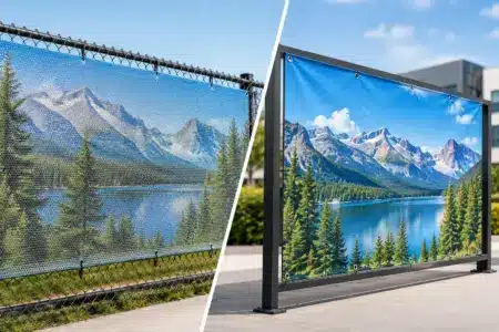 Mesh Banners vs PVC for Outdoor Advertising