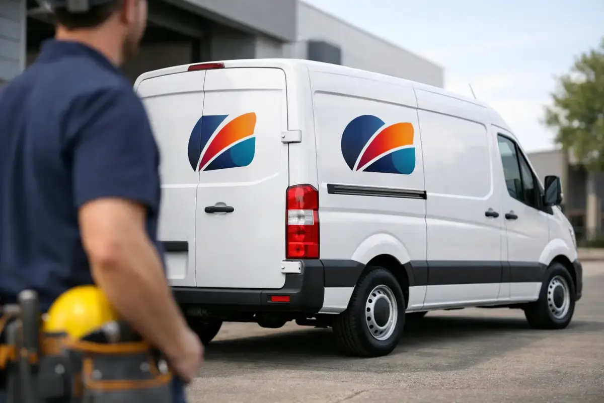 Trade Van Logo Placement That Gets You Seen