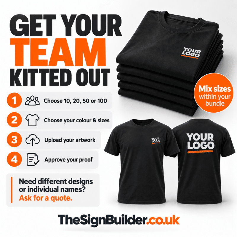 Bulk custom team T shirts ordering guide 4