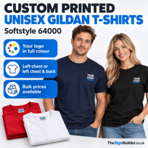 Custom Printed Unisex Gildan T-Shirts