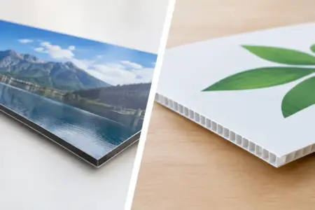 Aluminium Composite Versus Correx Signs