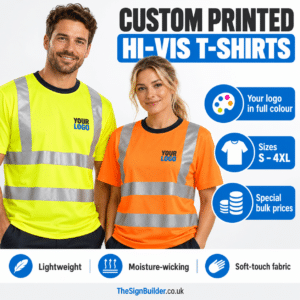 Custom Printed Hi-Vis T-Shirt