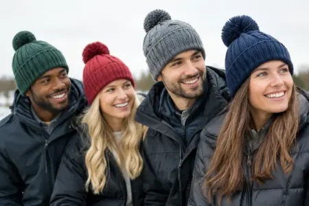 Personalised Bobble Hats for Teams and Events